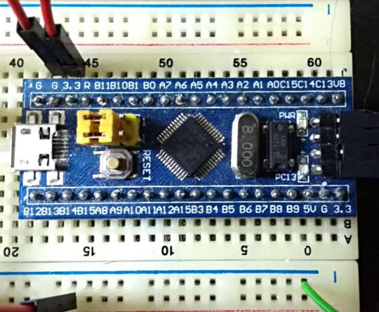 STM32F103 Expansion board tight fit
